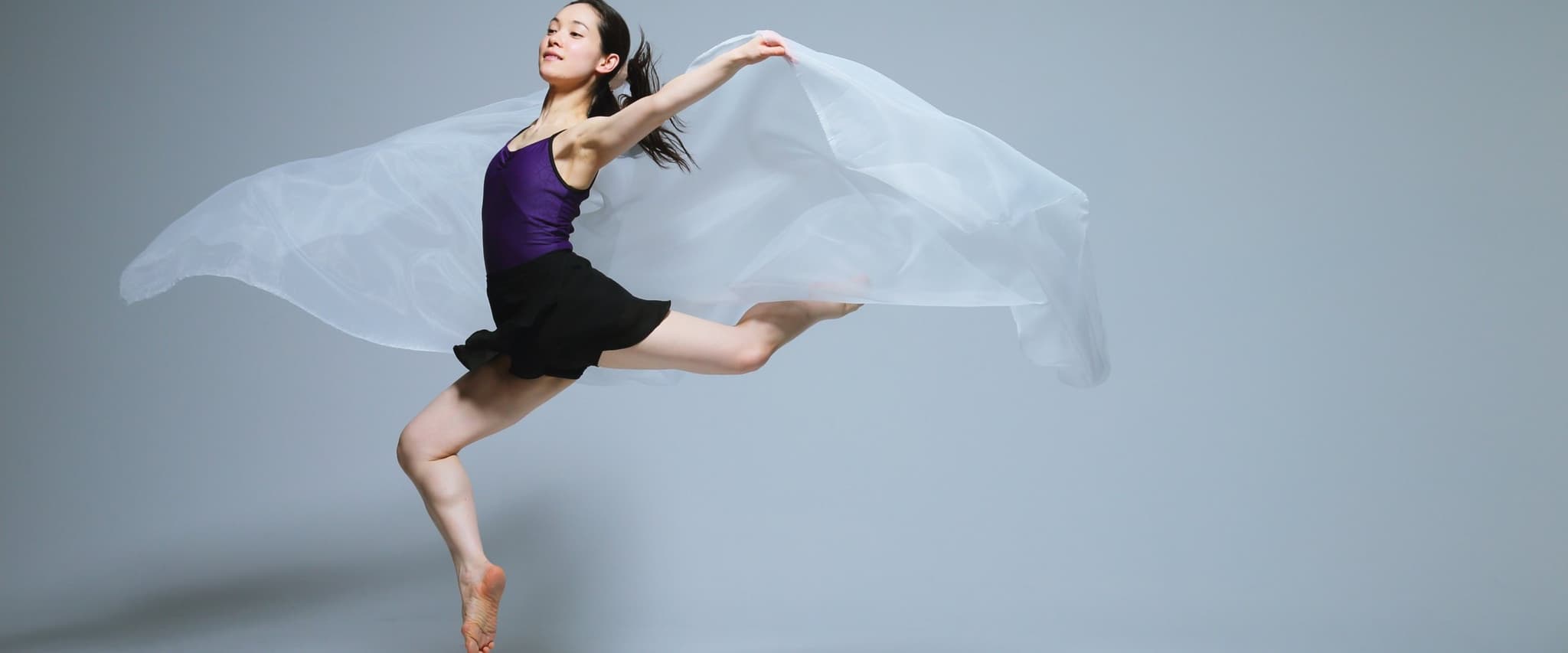 A dancer practicing movement, illustrating Leah’s story