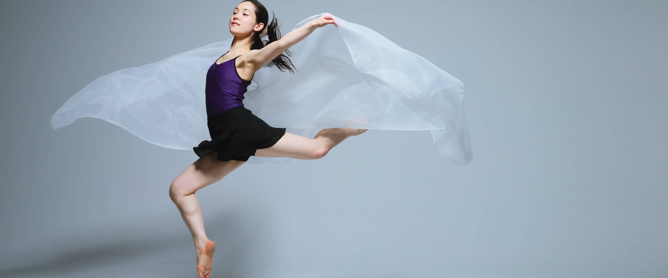 A dancer mid-movement