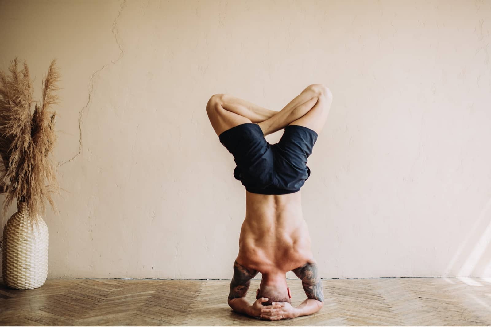 A person moving through a mobility flow